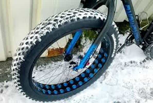 зимние шины велосипеда
