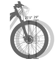 размер колеса велосипеда
